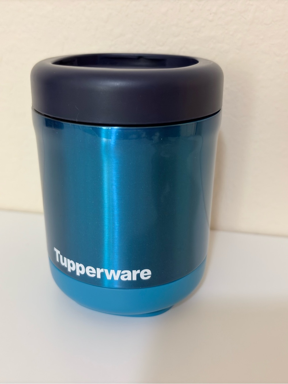 Tupperware Stackable Thermal Jar-Small-Peacock 8 ounces